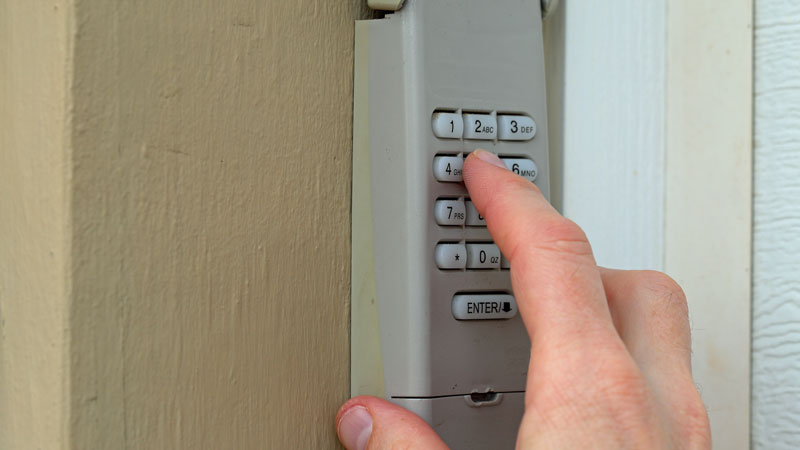 Garage Door Key Pad