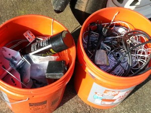 Garage Door Recycling Metal