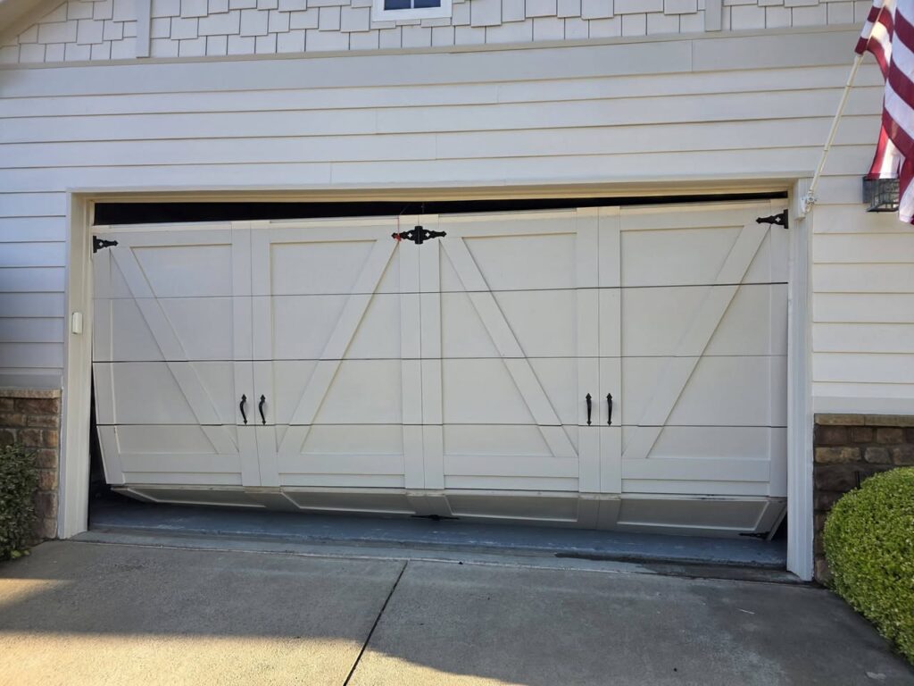 Broken Garage Door